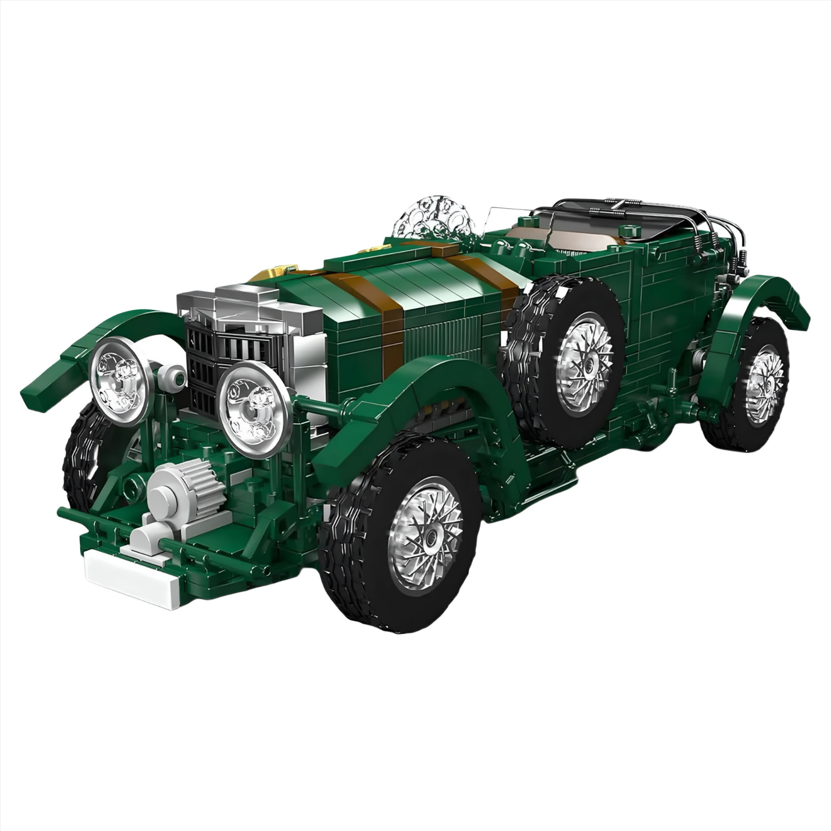 1920s British Racing Car Model Kit | 1148 Pieces