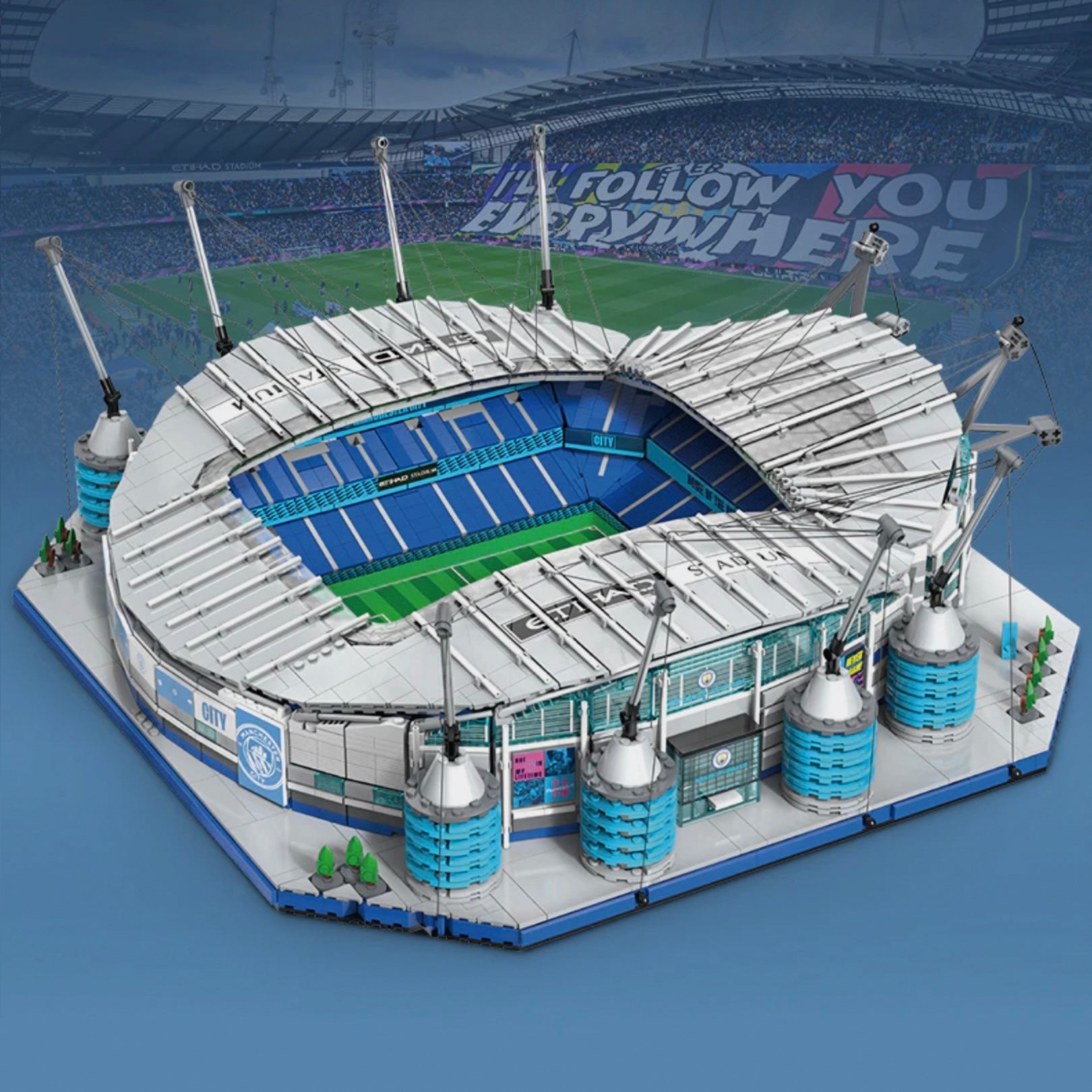 Manchester City Football Club Etihad Stadium | 4472pcs
