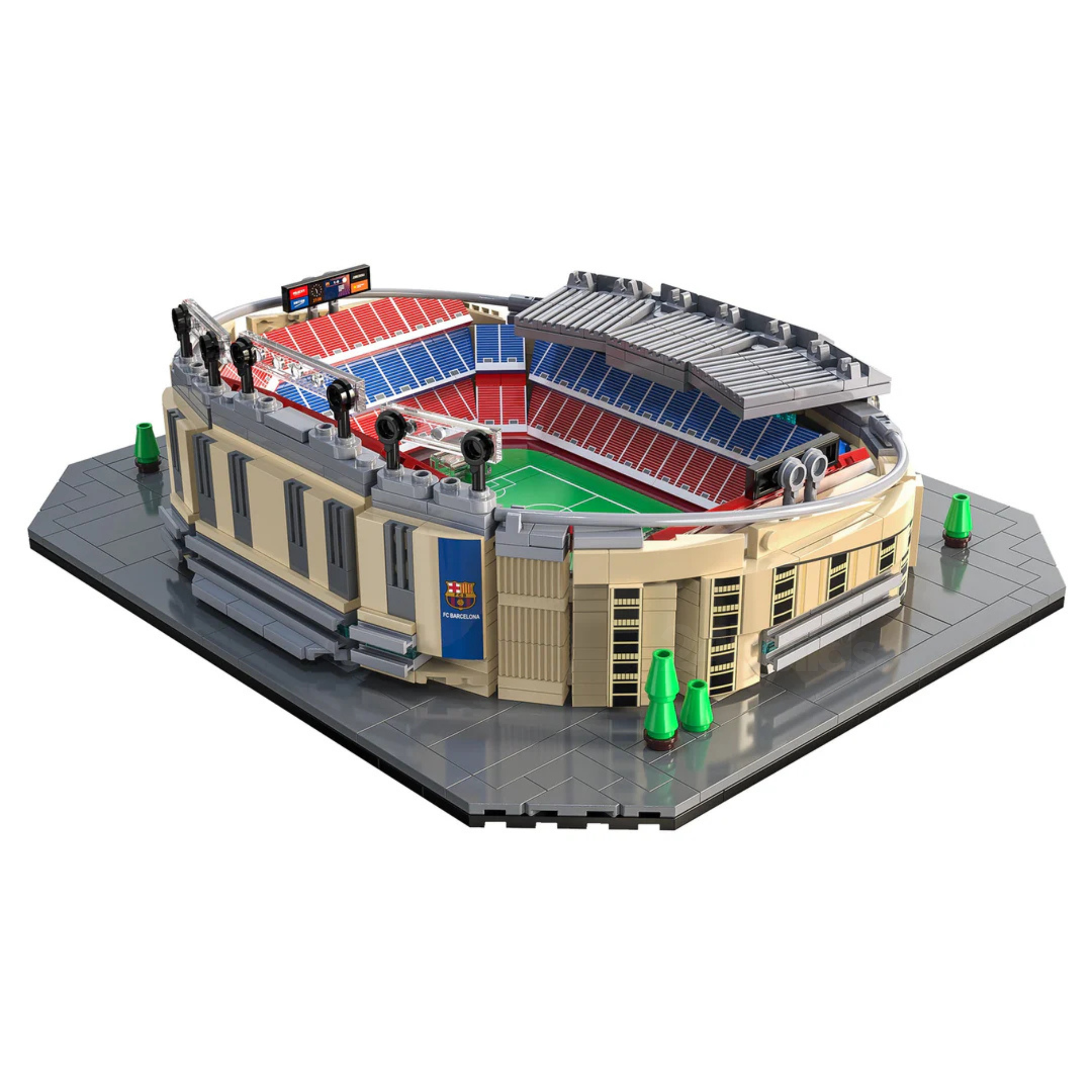 FC Barcelona Spotify Camp Nou - MOC Building Kit - 728 Pcs
