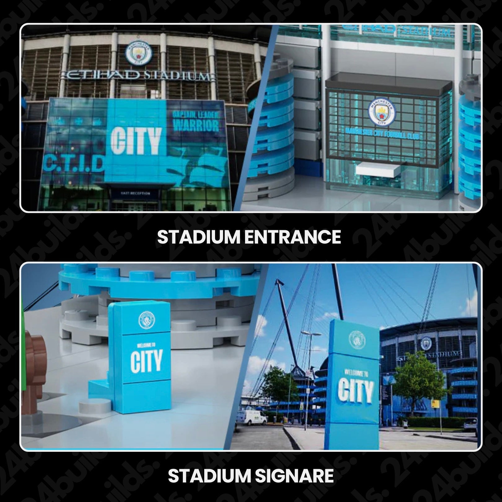 Manchester City Football Club Etihad Stadium | 4472pcs