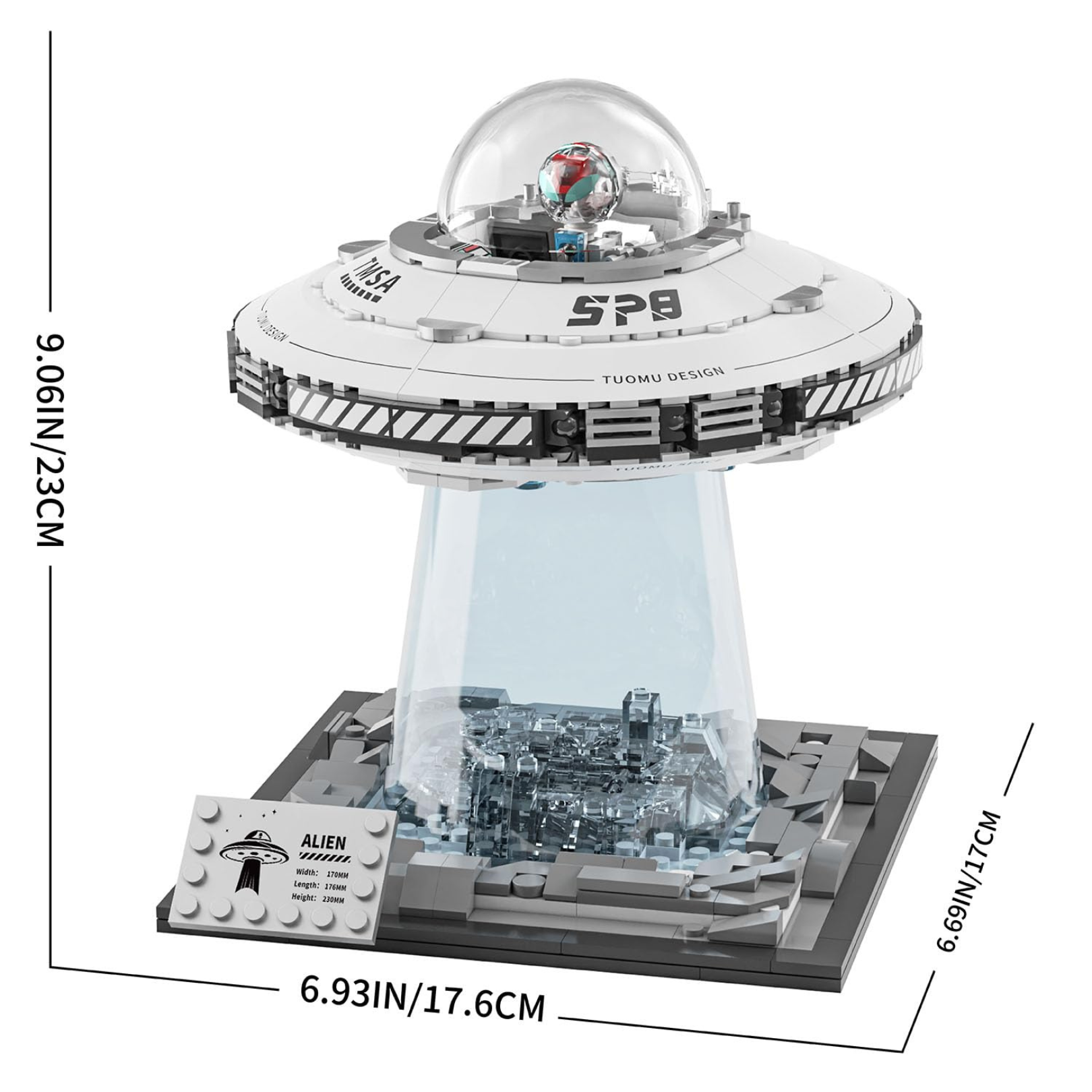 Alien Abduction Set | 604 Pieces