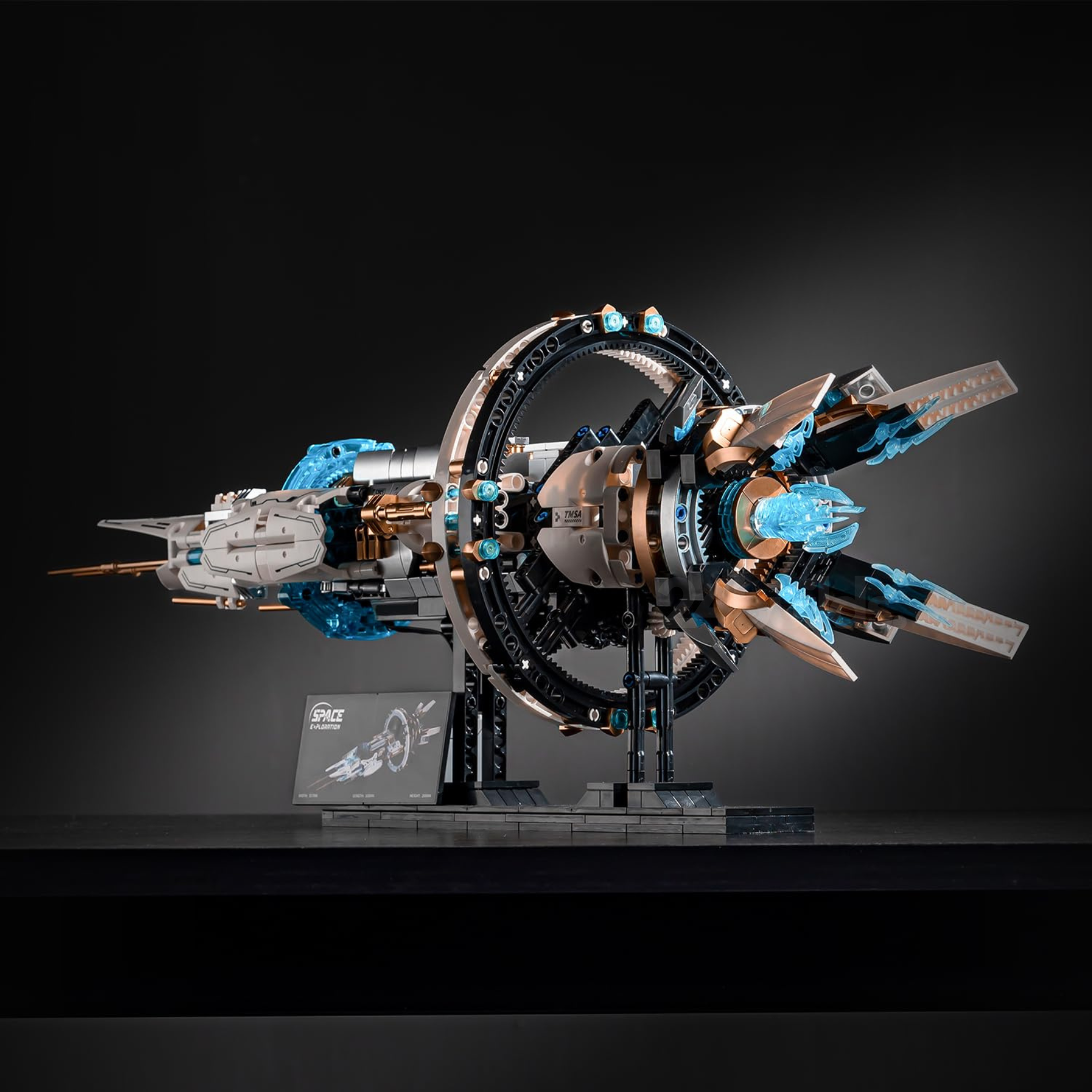 1148-Piece Space Explorer Ship Set