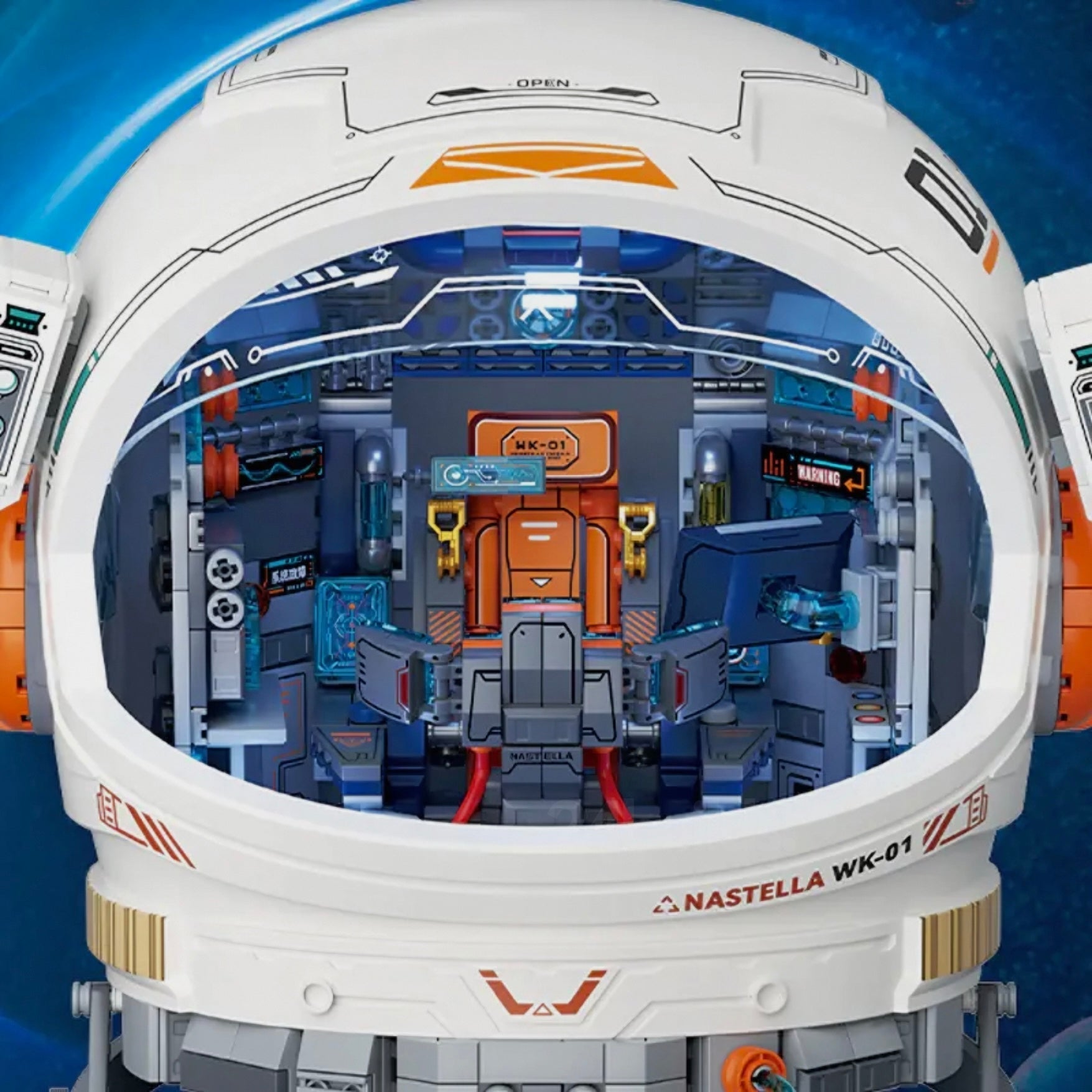 1212-Piece Space Explorer Helmet Set