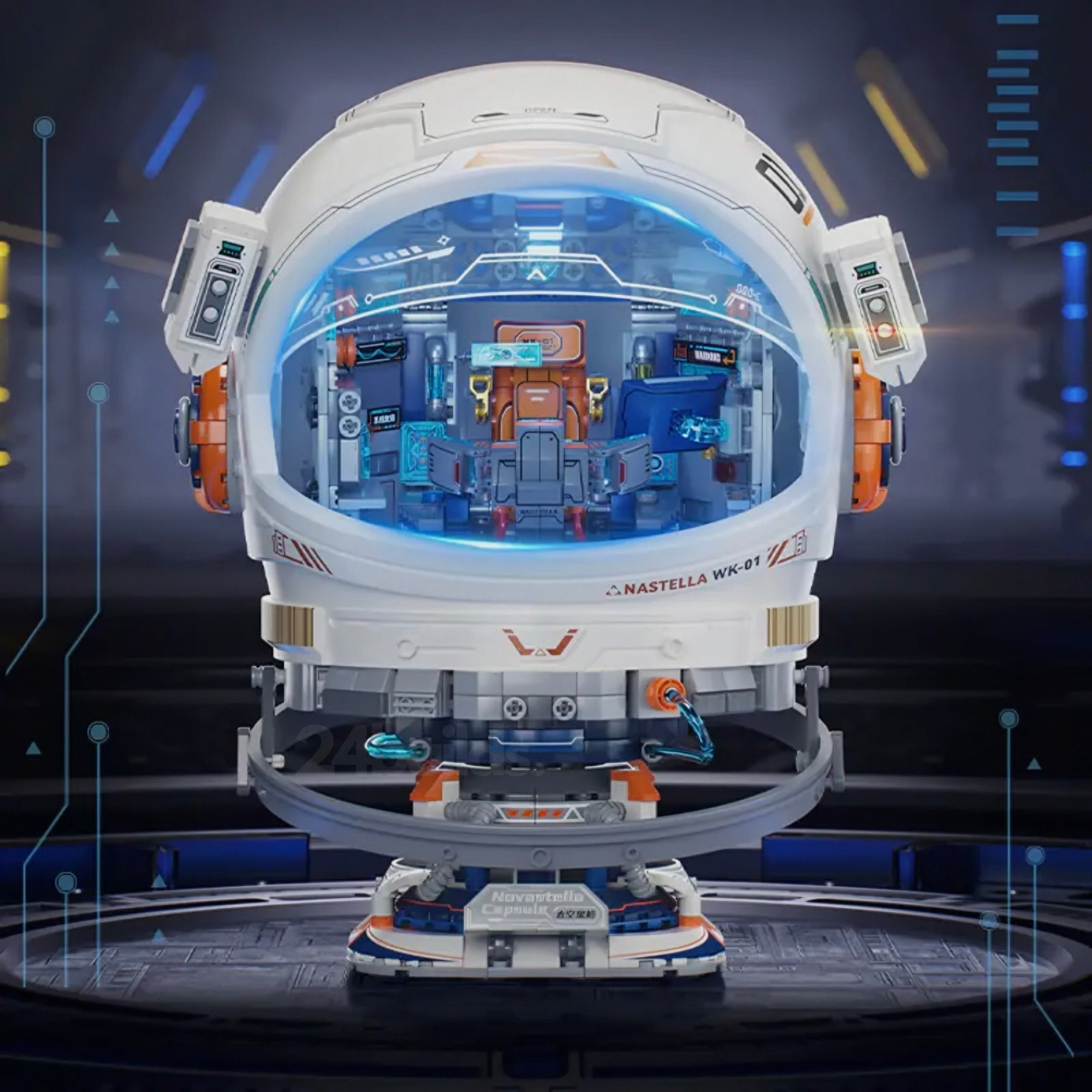 1212-Piece Space Explorer Helmet Set