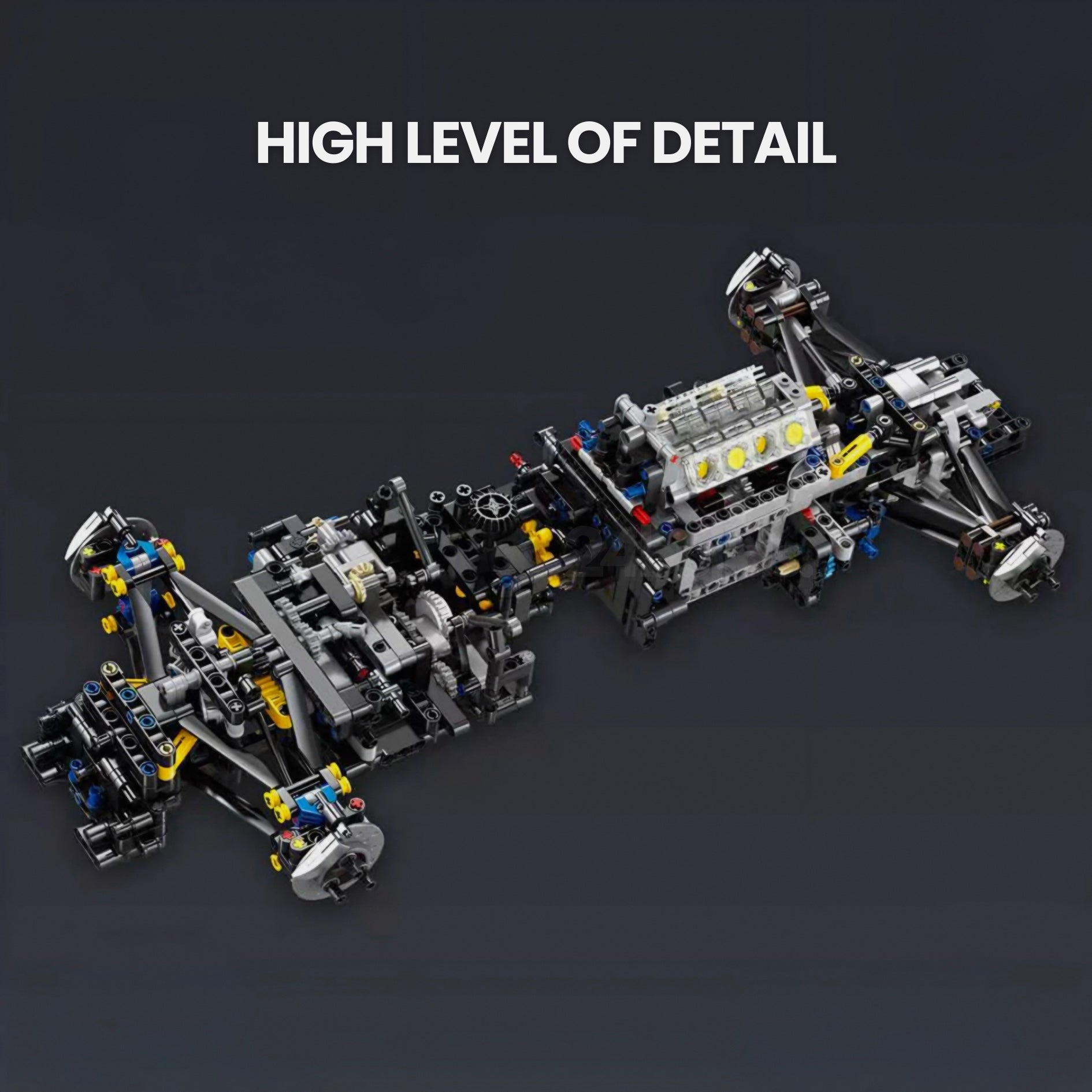 Ultimate German Endurance Prototype Model | 3508 Pieces