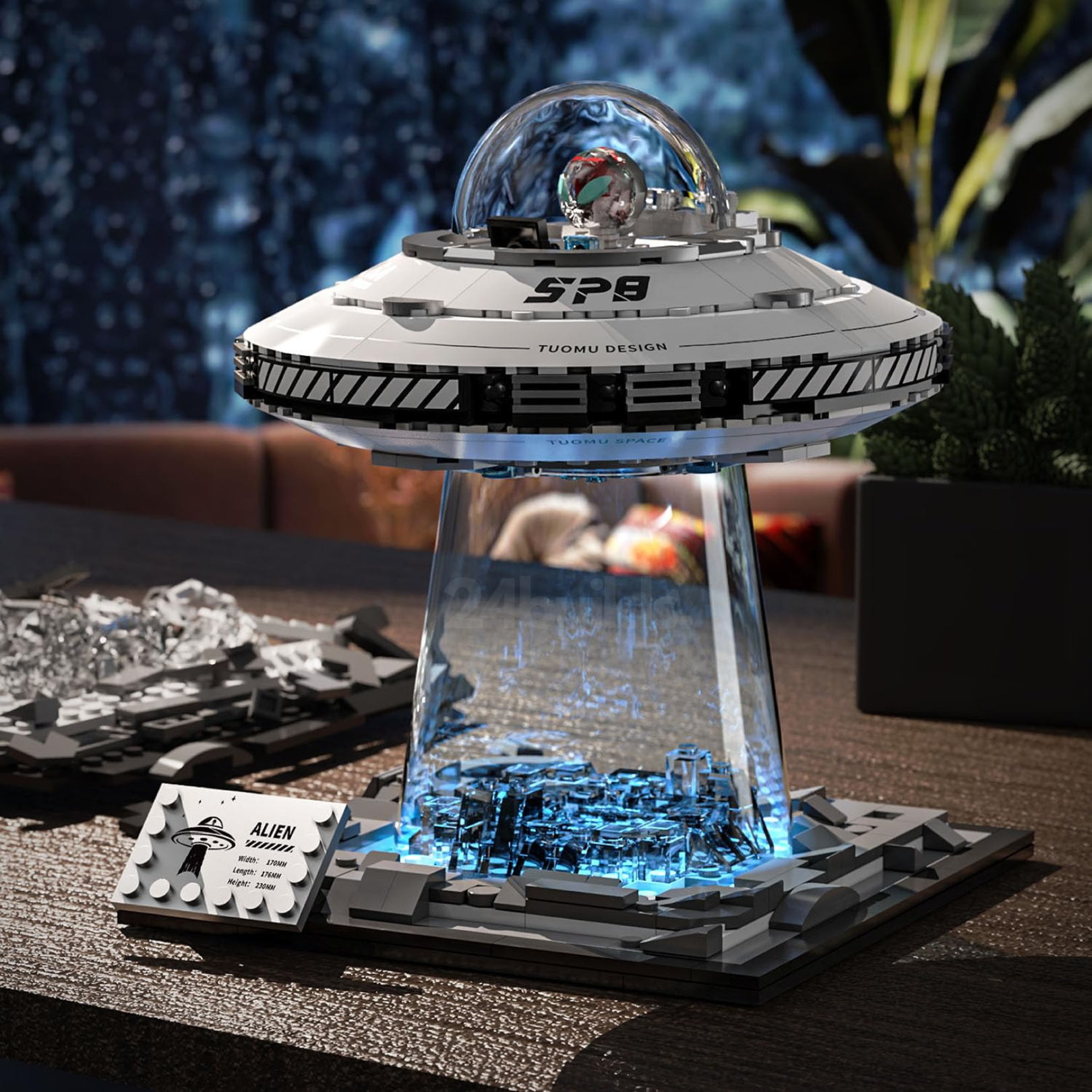 Alien Abduction Set | 604 Pieces
