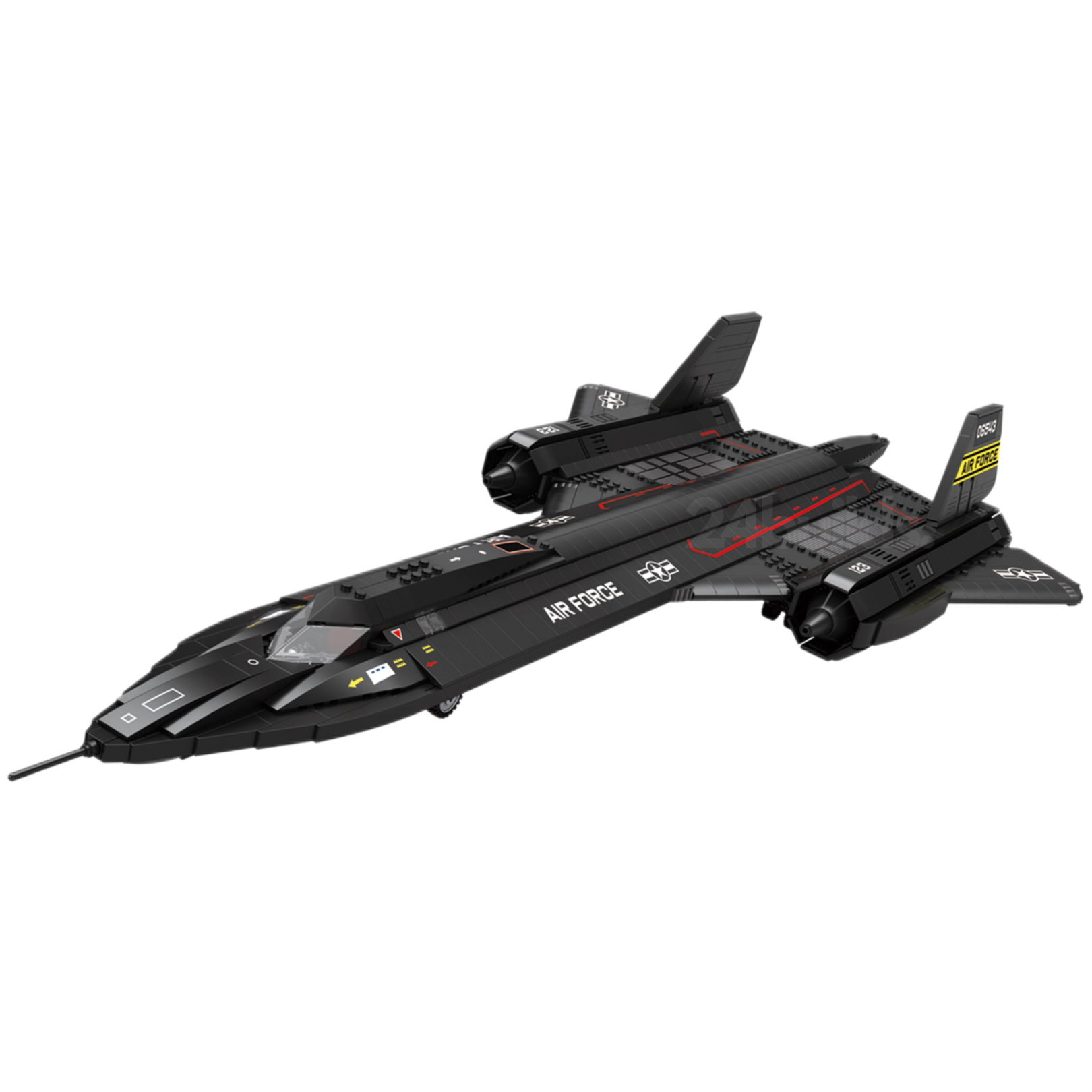 SR-71 Blackbird Model Kit | 1776 Pieces