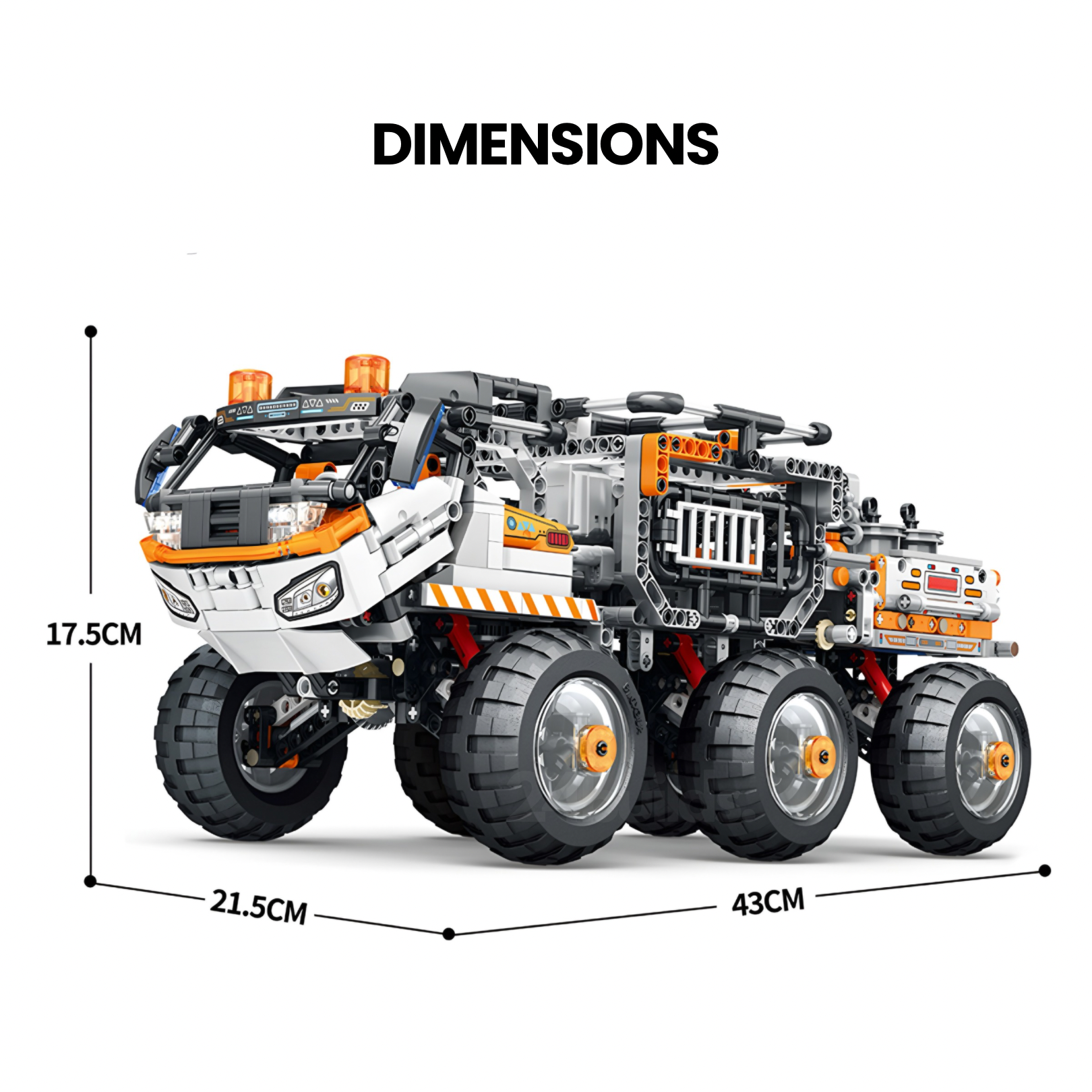 1760-Piece Intergalactic Armored Transport Vehicle