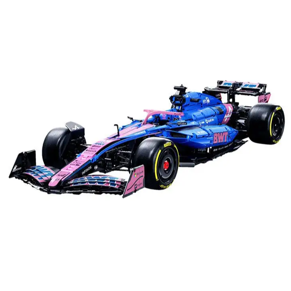 BWT Alpine Formula One Team Car Model - 2172 Pieces