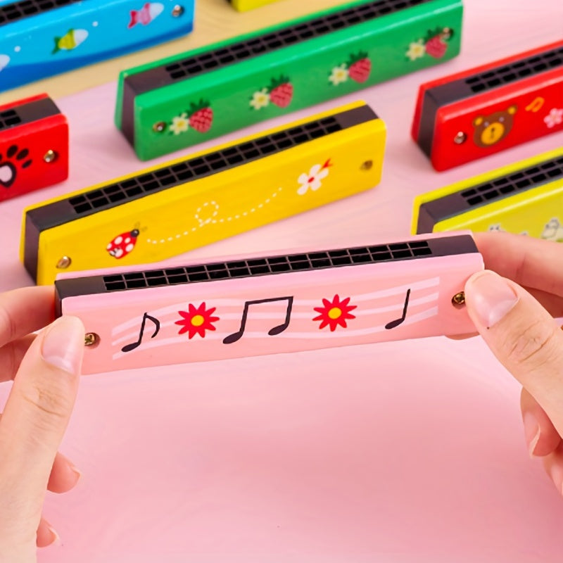 Make Music Magical with the Colorful 16-Hole Harmonica – A Fun & Easy Musical Toy for Kids and Beginners