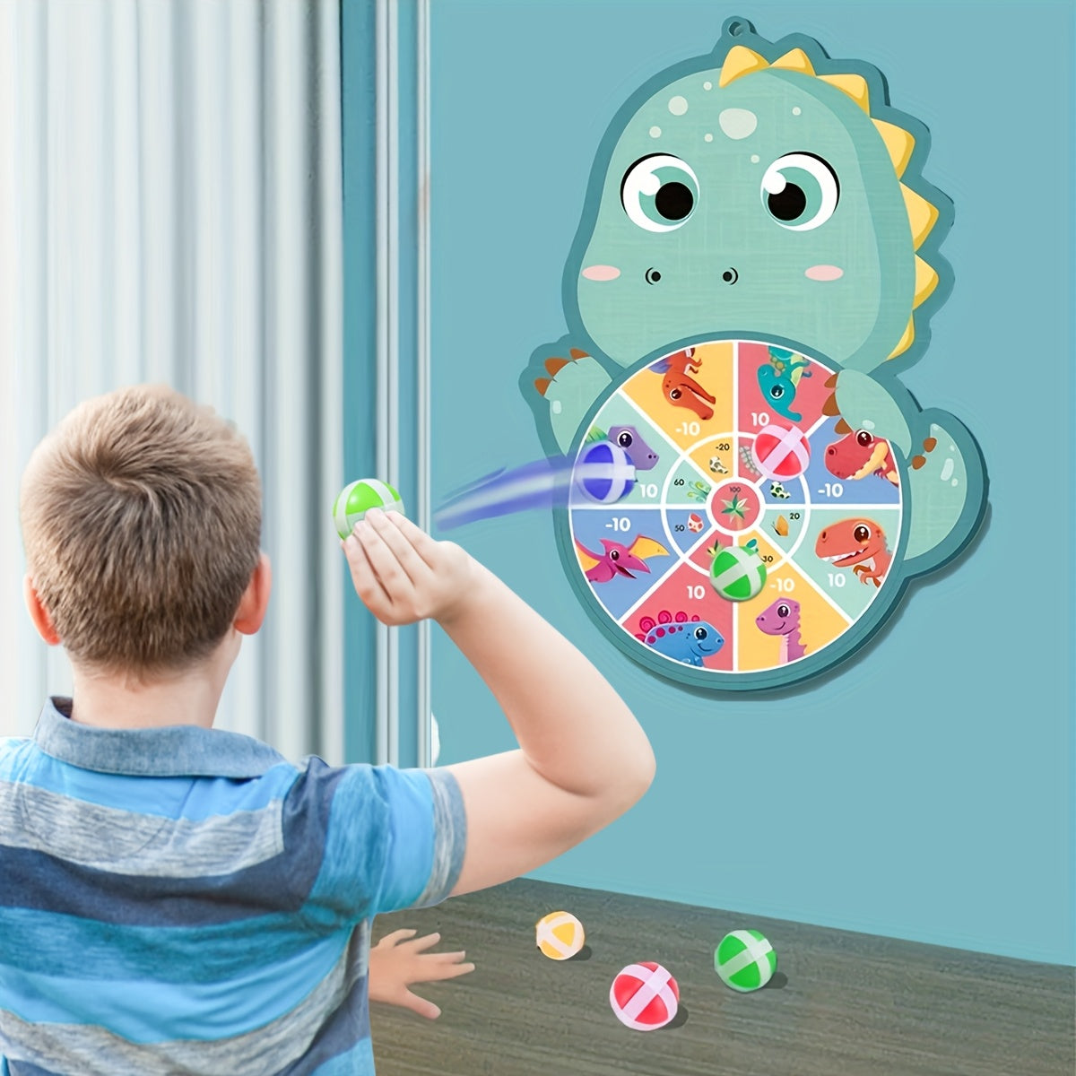 Sticky Ball Target Game – Safe, Fun & Educational Play for Kids