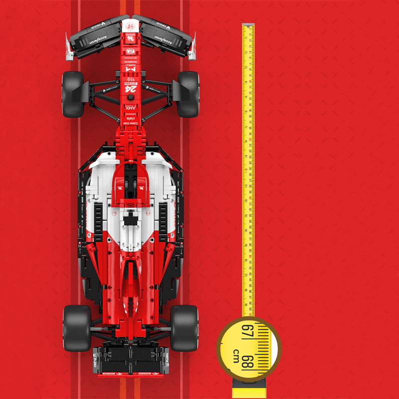 Official 2022 Alfa Romeo F1 Race Car Model - 2305 Pieces
