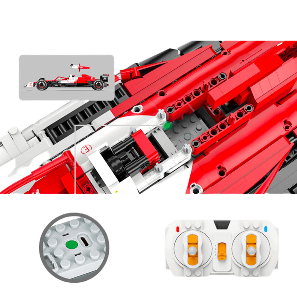 Official 2022 Alfa Romeo F1 Race Car Model - 2305 Pieces