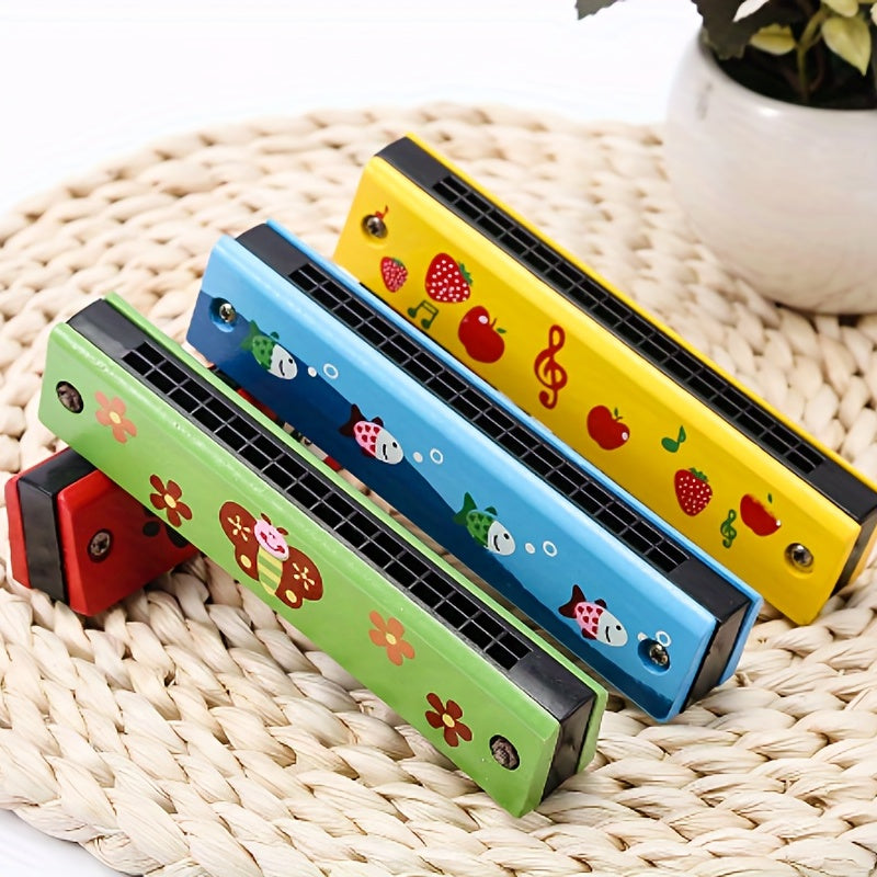 Make Music Magical with the Colorful 16-Hole Harmonica – A Fun & Easy Musical Toy for Kids and Beginners