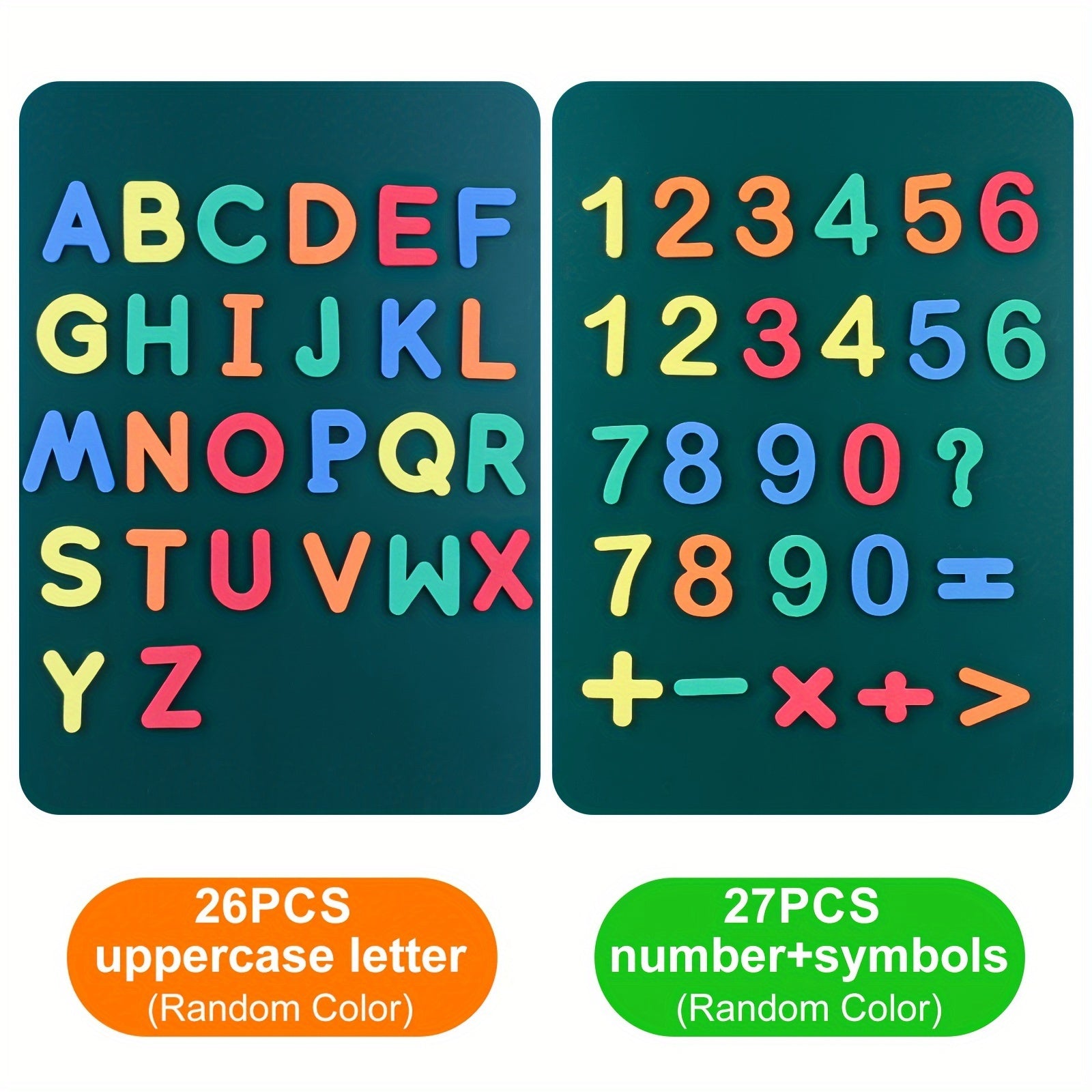 Make Learning Stick with Colorful Alphabet & Number Magnets – Educational Fridge Toys for Fun Letter & Number Play