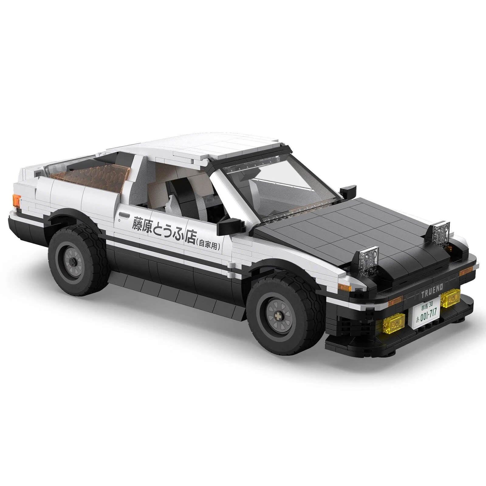 Remote-Controlled Initial D AE86 - 1233 Pieces