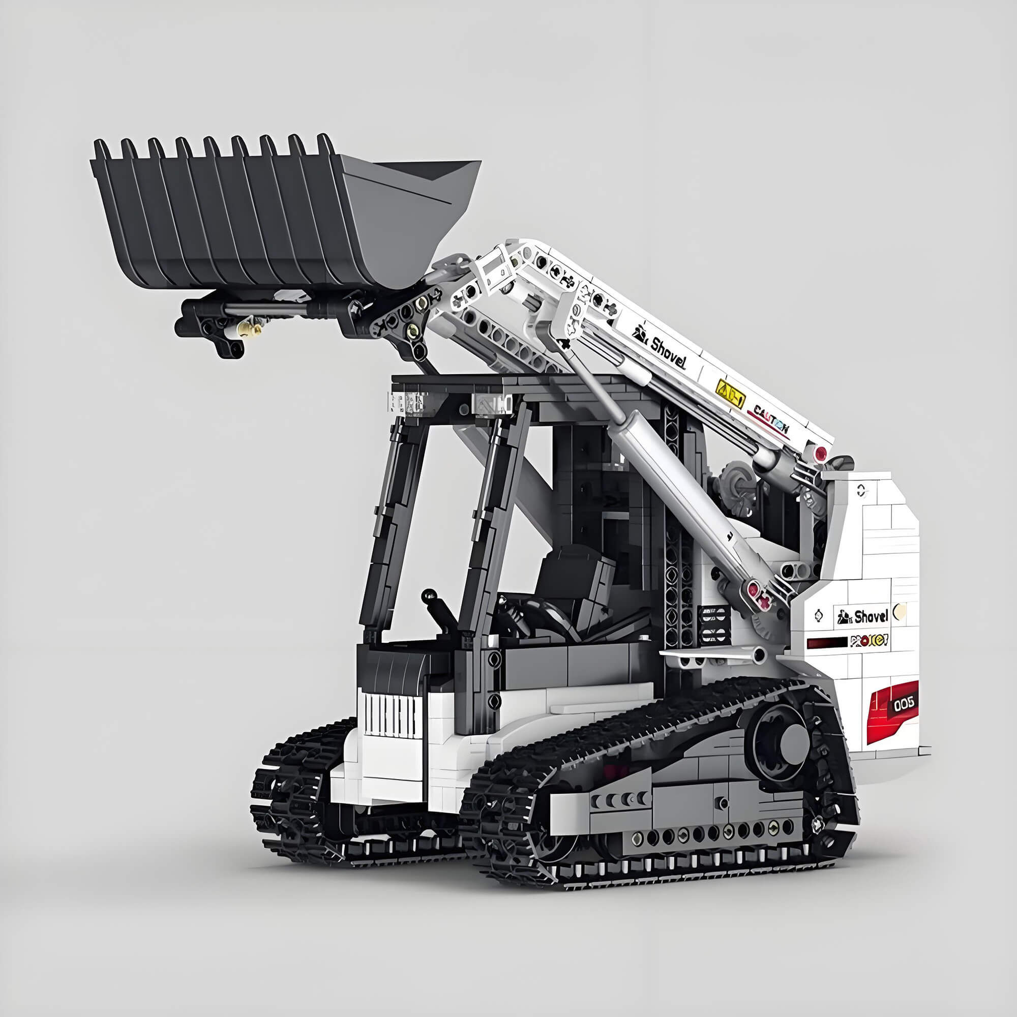 1365-Piece Remote-Controlled Track Loader