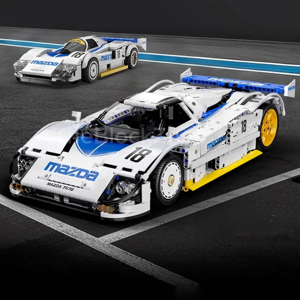 Remote-Controlled Mazda 787B - 1796 Pieces