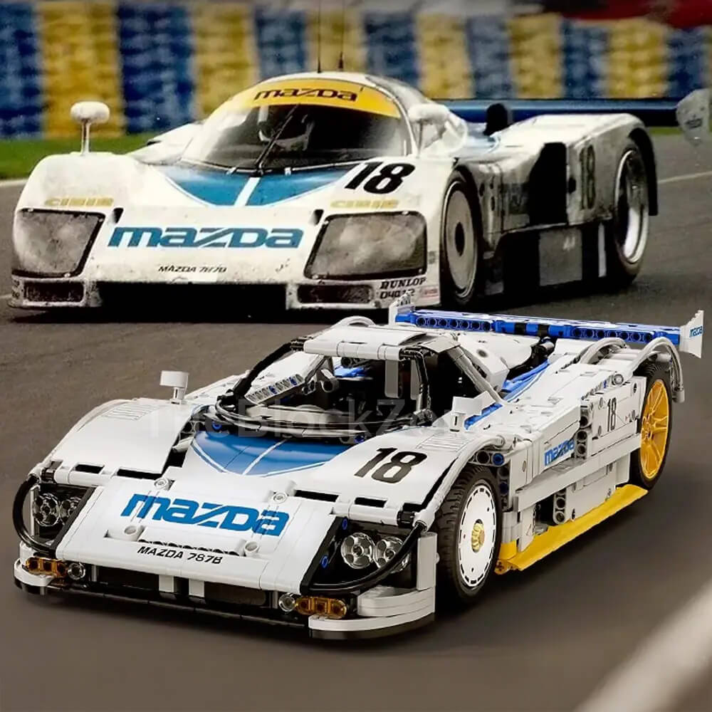 Remote-Controlled Mazda 787B - 1796 Pieces