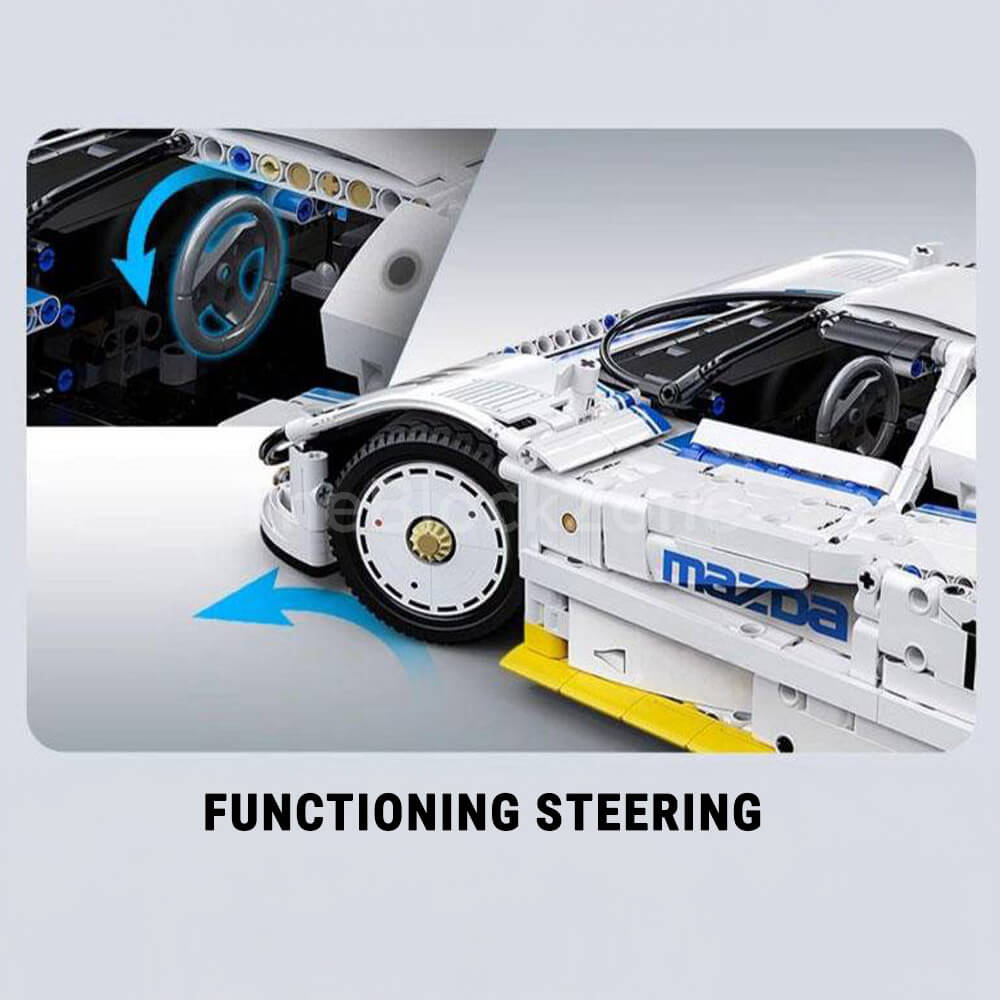 Remote-Controlled Mazda 787B - 1796 Pieces