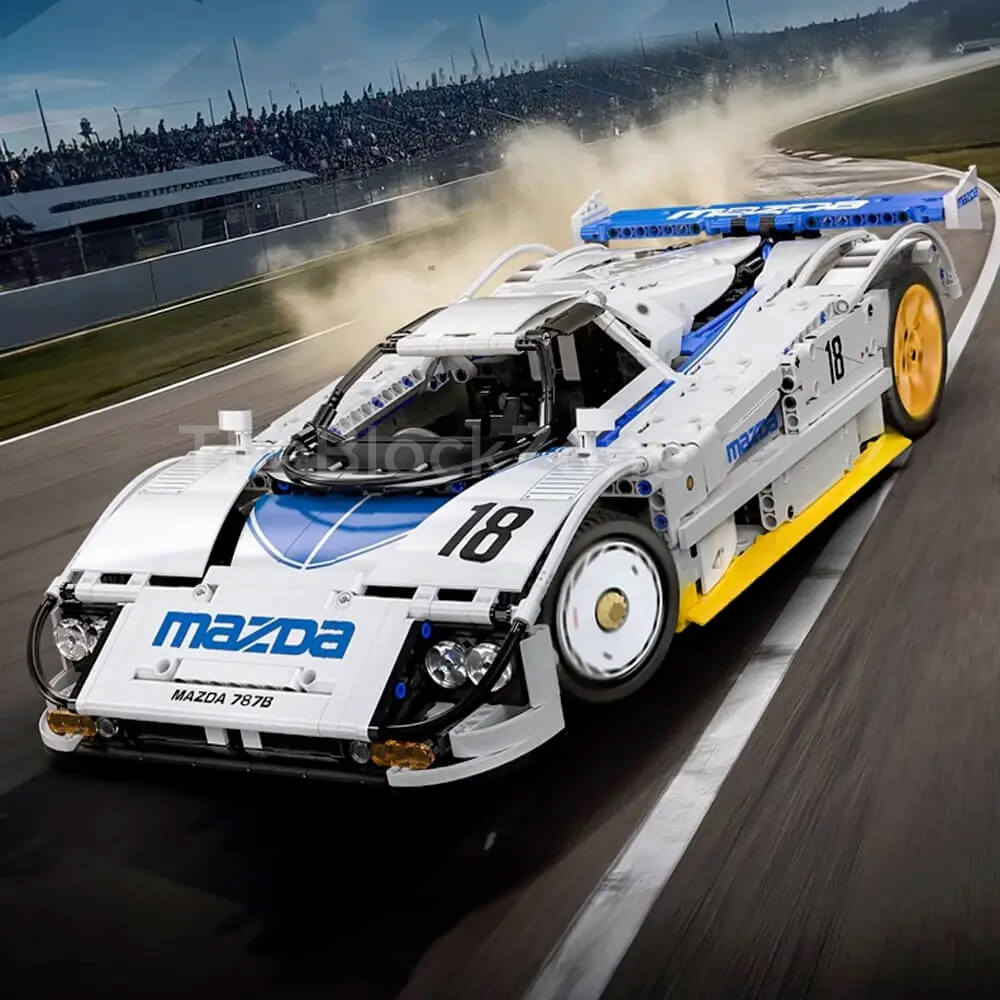 Remote-Controlled Mazda 787B - 1796 Pieces