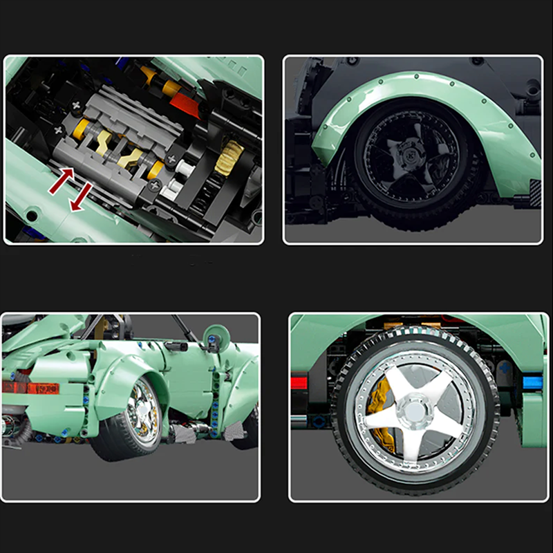 Exclusive Stanced German Coupe - 2434 Pieces