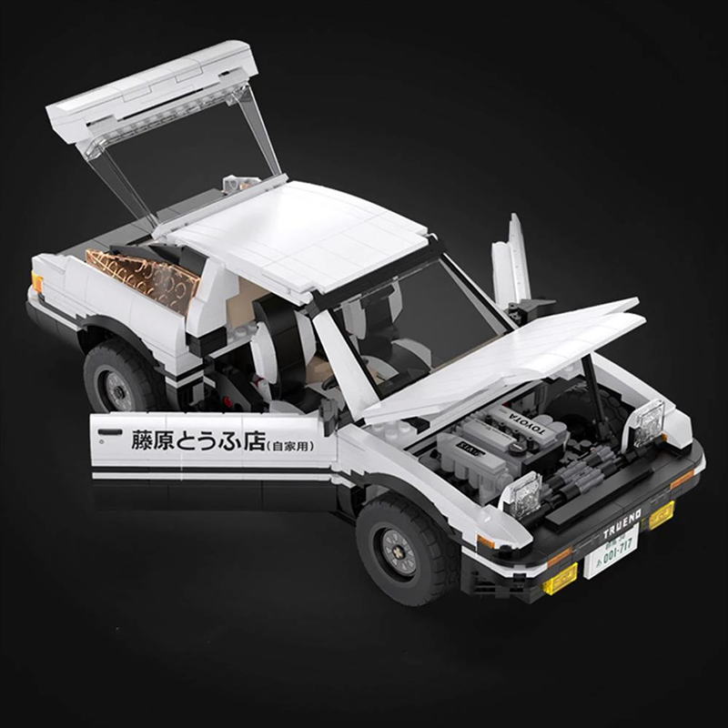 Remote-Controlled Initial D AE86 - 1233 Pieces