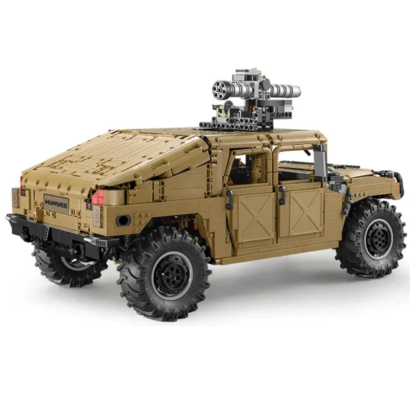 3934-Piece Remote-Controlled Humvee