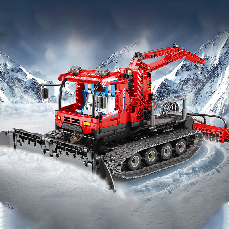 Remote-Controlled Snow Groomer - 1099 Pieces