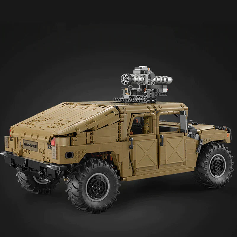 3934-Piece Remote-Controlled Humvee