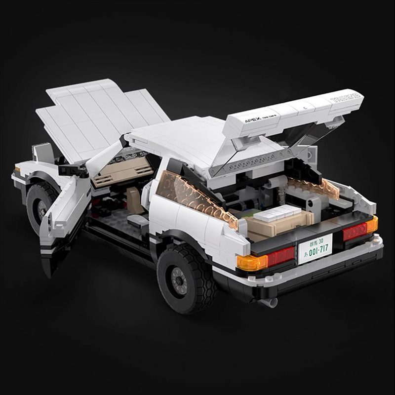 Remote-Controlled Initial D AE86 - 1233 Pieces