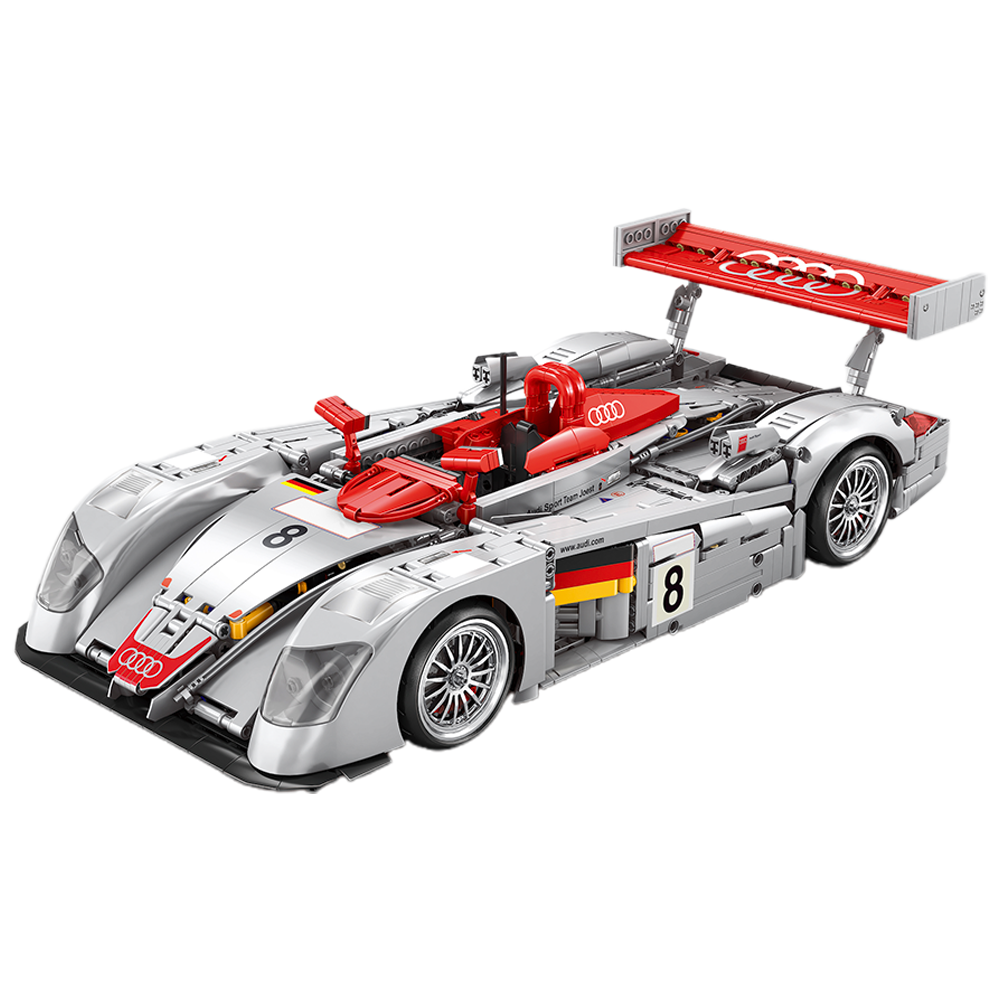 Audi R8 LMP 2000 - 2425-Piece Model Assembly Kit