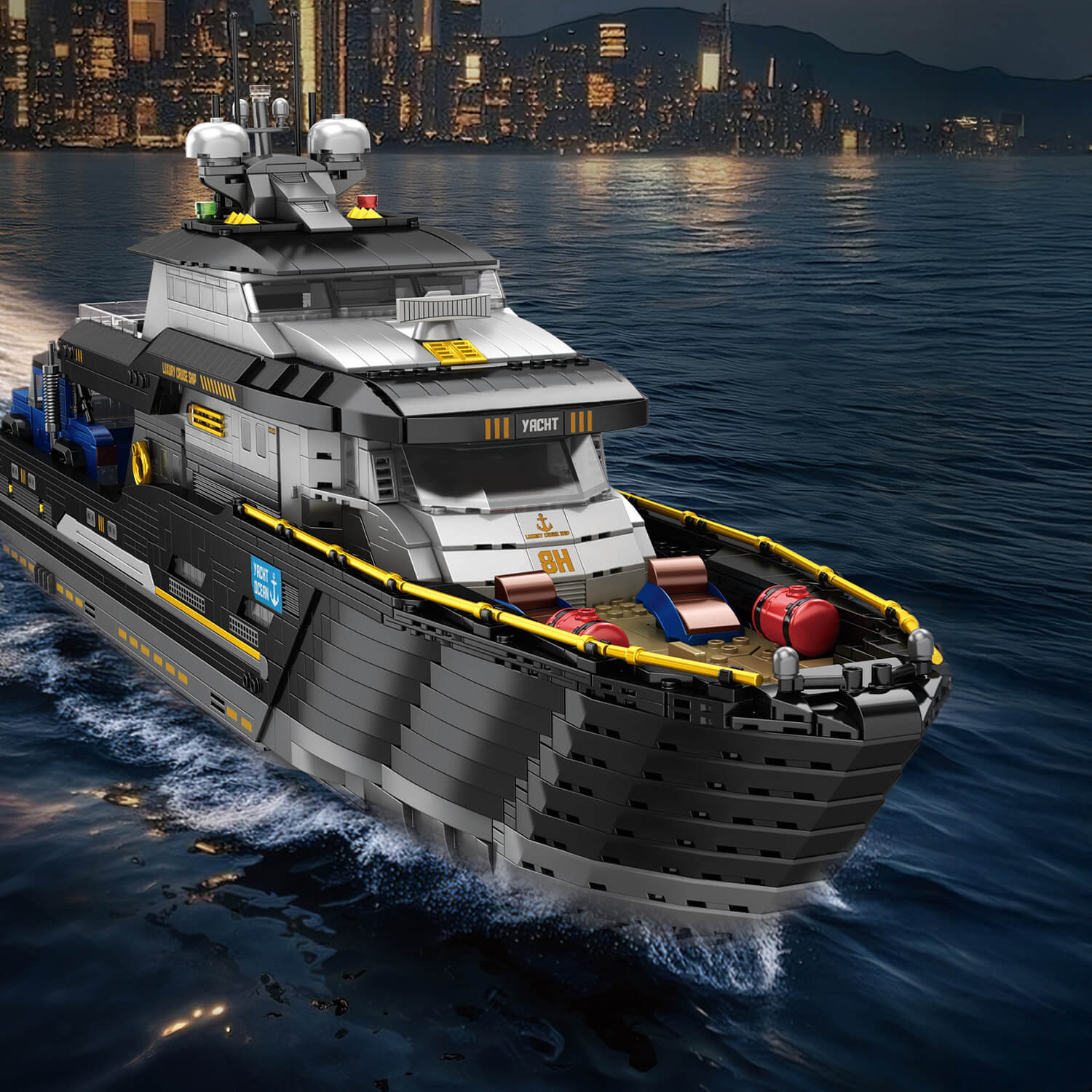 Ultimate Superyacht Building Set - 4420 Pieces